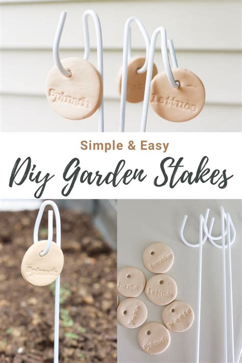 diy garden stakes|25 Of The Best And Easiest To Make DIY Garden .